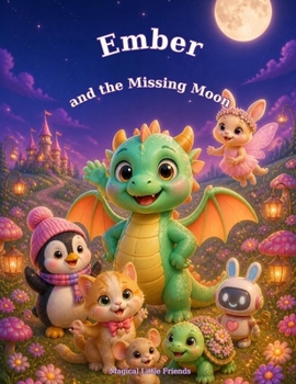 Paperback Ember and the Missing Moon: A Magical Little Friends Bedtime Story Book