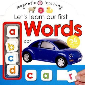 Board book Let's Learn Our First Words [With Magnets] Book