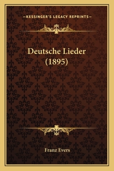 Paperback Deutsche Lieder (1895) [German] Book