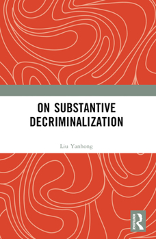 Paperback On Substantive Decriminalization Book