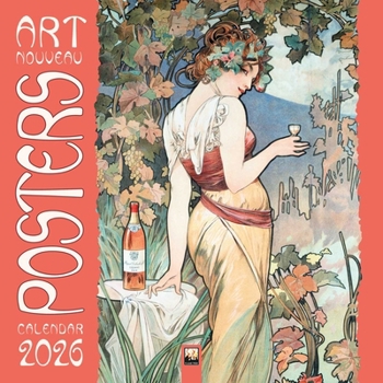 Calendar Art Nouveau Posters Wall Calendar 2026 (Art Calendar) Book