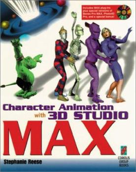 Paperback Character Animation with 3D Studio Max, with CD-ROM Book