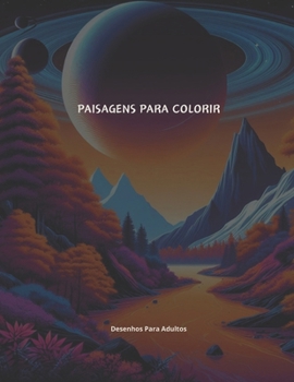 Paperback Paisagens Para Colorir: Desenhos Para Adultos [Portuguese] Book