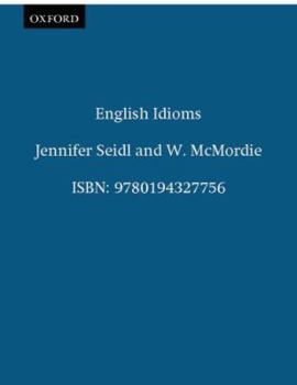 Paperback English Idioms Book