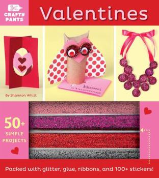 Hardcover Crafty Valentines (8) (Crafty Pants) Book