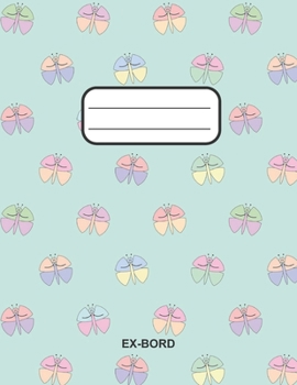 ex-bord: Notebook college Graph Paper 5x5, Journal, Diary, Composition Book for school Student Gift Kids Teenager Adult Teacher