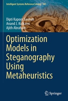 Paperback Optimization Models in Steganography Using Metaheuristics Book