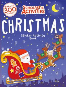 Paperback Christmas Sticker Activity Book (Scholastic Activities) Book