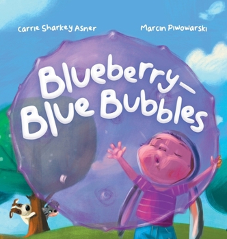 Hardcover Blueberry-Blue Bubble Book