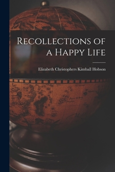 Paperback Recollections of a Happy Life Book