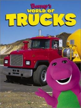 Hardcover Barney's World of Trucks Book