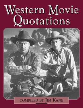 Hardcover Western Movie Quotations Book