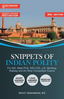 Paperback Snippets of Indian polity Book