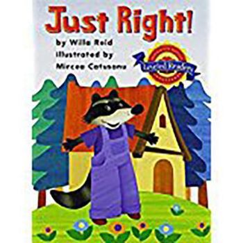 Paperback Houghton Mifflin Reading Leveled Readers: Level 1.5.1 Bel LV Just Right! Book