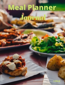 Paperback Meal Planner Journal Book