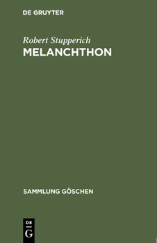 Hardcover Melanchthon [German] Book