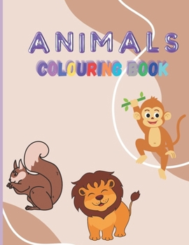 Rabbits, Squirrels, & lions with Fluffy Tails: An Animal Kingdom Coloring Book: A diverse collection of over 40 hand-drawn illustrations, each one printed on a single page