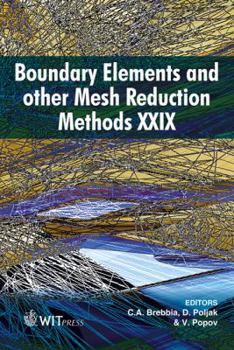 Hardcover Boundary Elements and Other Mesh Reduction Methods XXIX Book