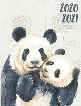 Daily Planner 2020-2021 Watercolor Panda Cub 15 Months Gratitude Hourly Appointment Calendar: Academic Hourly Organizer In 15 Minutes Interval; ... Log; Jan 2020 To Mar 2021 With Julian Dates