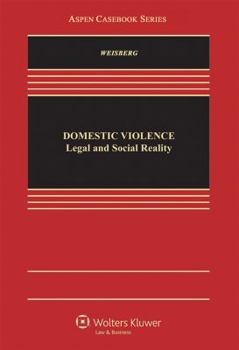 Hardcover Domestic Violence: Legal and Social Reality Book