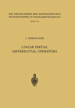 Paperback Linear Partial Differential Operators Book