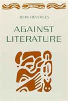 Paperback Against Literature Book