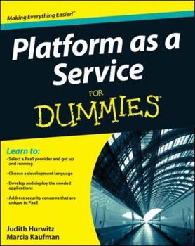 Paperback Platform as a Service for Dummies Book