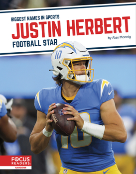 Paperback Justin Herbert: Football Star Book
