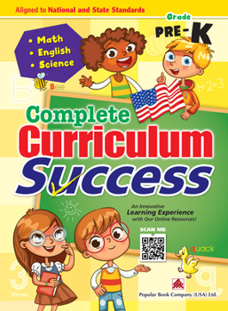 Paperback Complete Curriculum Success Preschool - Learning Workbook for Preschool Students - English, Math and Science Activities Children Book