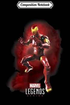 Composition Notebook: Marvel Legends Series Iron Man Portrait  Journal/Notebook Blank Lined Ruled 6x9 100 Pages