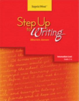 Paperback Step Up to Writing Intermediate Level: Effective, Multisensory Writing Strategies Teacher's Manual Grades 3-6 Book