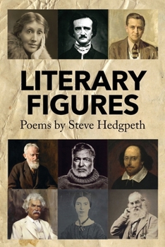 Paperback Literary Figures: Poems by Steve Hedgpeth Book