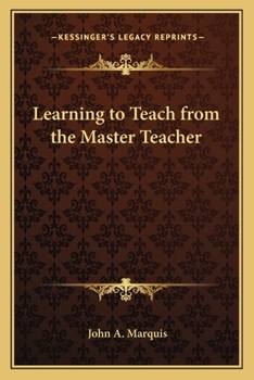 Learning to Teach from the Master Teacher