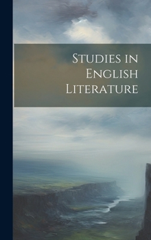 Hardcover Studies in English Literature Book