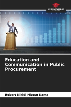 Paperback Education and Communication in Public Procurement Book