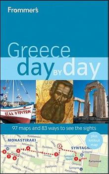Paperback Frommer's Greece Day by Day [With Foldout Map] Book