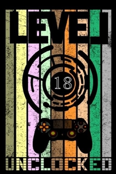 Level 18 Unlocked, To Be Continued Playstation Bundles Journal-Notebook Measures 6*9 Inches. Retro Lined Journal With Pixel Art Blend.: Unlocked Game ... Console. Black Birthday Jotter. Pixels Art