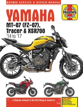 Paperback Yamaha Mt-07, '14-'17: Mt-07 ('14-'17), Fz-07 ('15-'17), Mt-07tr Tracer ('16-'17), Xsr700 ('15-'17) (Includes Special Edition Models) Book