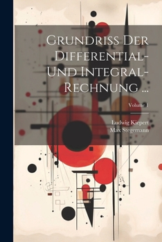 Paperback Grundriss Der Differential- Und Integral-Rechnung ...; Volume 1 [German] Book