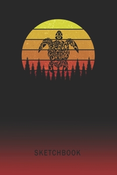 Sketchbook: Tribal Turtle Blank Imaginative Sketch Book Paper | Teach & Practice Drawing for Experienced & Aspiring Artists & Illustrators | Creative Writing Pad | Create, Imagine & Learn to Draw