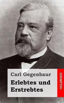 Paperback Erlebtes und Erstrebtes [German] Book