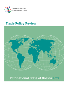 Paperback Trade Policy Review 2017: Bolivia Book