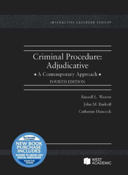 Paperback Criminal Procedure: Adjudicative, A Contemporary Approach (Interactive Casebook Series) Book