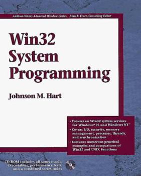 Hardcover Win32 System Programming [With Includes All Source Code, Executables...] Book