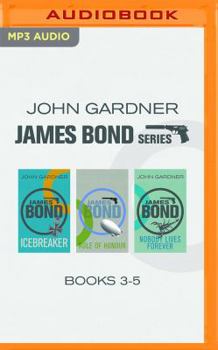 MP3 CD John Gardner - James Bond Series: Books 3-5: Icebreaker, Role of Honour, Nobody Lives Forever Book