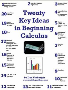 Paperback Twenty Key Ideas in Beginning Calculus Book