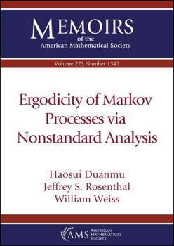 Paperback Ergodicity of Markov Processes Via Nonstandard Analysis Book