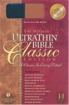 Hardcover Ultrathin Reference Bible-Hcsb-Classic Book