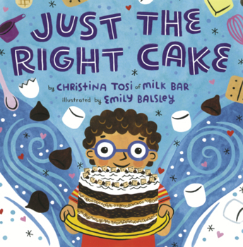 Library Binding Just the Right Cake Book