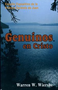 Paperback Genuinos en Cristo (1 Juan) [Spanish] Book